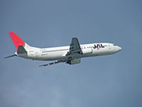 JA8992 @ ROAH - Boeing 737-446/JAL Express/Departing Naha - by Ian Woodcock