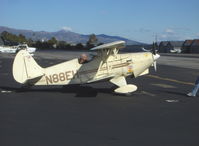 N88EH @ SZP - 1979 Hooper EAA BIPLANE Model P, 'Woodstock', Lycoming O-290 135 Hp, hard to start-Bill Cornick will hand prop it - by Doug Robertson