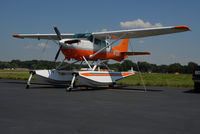 N723 @ ESN - Fish & Wildlife aircraft at Easton MD - by J.G. Handelman