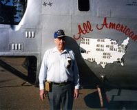 N224J @ AMA - B-24 All American - With my Uncle - B-24 Pilot Veteran Capt. G.N. Jones - by Zane Adams