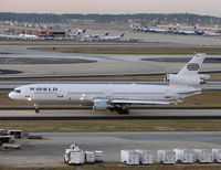 N271WA @ ATL - World MD11 taxies in at Atlanta in Feb 2007 - by Terry Fletcher