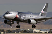 N530NK @ KLAS - Spirit Airlines / 2007 Airbus A319-132 - by Brad Campbell