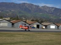 N36MT @ SZP - 1995 Aviat PITTS S-2B, Lycoming AEIO-540-D4A5 260 Hp, stunning example!, landing roll Rwy 04 - by Doug Robertson