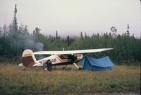 N76848 - Forced Down, Emergency Strip at Liard River, Yukon Territory - by Tom Kerns