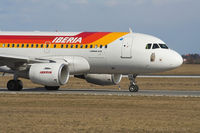 EC-KHM @ LOWW - Iberia A319-111 - by Delta Kilo