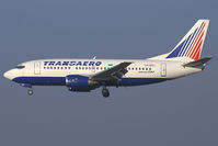 VP-BYI @ VIE - Transaero Airlines Boeing 737-500 - by Thomas Ramgraber-VAP