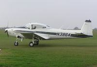 N3864 @ EGBK - Navion visiting Sywell Aerodrome - by Simon Palmer