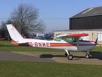 G-BNME @ EGSP - Cessna of Northamptonshire School of Flying - by Simon Palmer