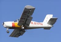 G-BYPN @ EGSF - Rallye Club landing at Conington - by Simon Palmer