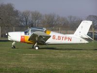 G-BYPN @ EGSF - MS880B at Peterborough (Business) airfield - by Simon Palmer