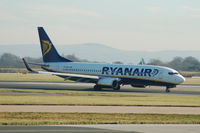 EI-DHZ @ EGCC - Ryanair - Landing - by David Burrell