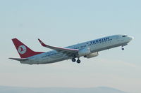 TC-JGG @ EGCC - Turkish Airlines - Taking Off - by David Burrell
