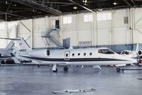 N41ES @ MDW - Photo taken for aircraft recognition training.  Ex-N41ES Lear 55 - by Glenn E. Chatfield