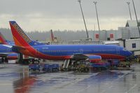 N617SW @ KSEA - Southwest Airlines 737 on another typical rainy day - by Michel Teiten ( www.mablehome.com )