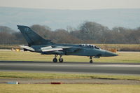 ZE728 @ EGCC - RAF Tornado F3 - Landing - by David Burrell