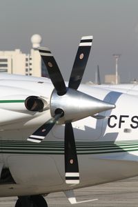 I-CFPA @ EBBR - pushing propellers - left engine propeller pushing clockwise and right engine propeller pushing counterclockwise - by Daniel Vanderauwera