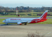 SP-LLF @ EGCC - Central Wings B737 at Manchester in Feb 2008 - by Terry Fletcher