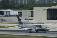 N514NK @ KFLL - Airbus A319 - by Mark Pasqualino