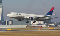 N394DL @ LOWW - Delta Boeing 767 on finale for rwy 16 - by Delta Kilo