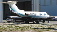 N124JL @ SRQ - Nice to see a Learjet 24 at Sarasota - although I suspect it does not fly too often these days - by Terry Fletcher