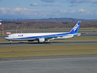 JA754A @ RJCC - Boeing 777-381/ANA/Chitose - by Ian Woodcock