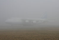 UR-82009 @ LOWL - Antonov in fog. - by Stefan Rockenbauer