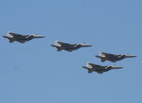 82-0026 @ DAB - F-15s from Tyndall fly over the Daytona Speedway to start Busch Race