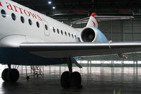 OE-LFL @ VIE - special/hangar photos: Fokker 70 - by Juergen Postl