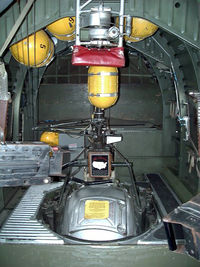 N224J @ FTW - Ball turret mechanism - by Zane Adams