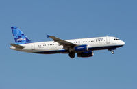 N613JB @ FLL - JetBlue A320 climbs away from Ft Lauderdale Int in Feb 2008 - by Terry Fletcher