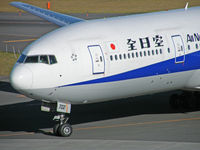 JA702A @ RJCC - Boeing 777-281/All Nippon Airways/Chitose - by Ian Woodcock
