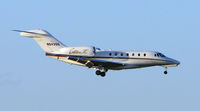 N943QS @ MIA - Cessna 750 on finals to Miami - by Terry Fletcher