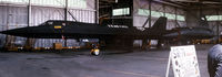 61-7961 @ NFW - SR-71A at Carswell AFB airshow - Photomerge of 2 shots.