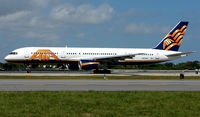 N518AT @ FLL - American Trans Air B757 about to depart from FLL - by Terry Fletcher