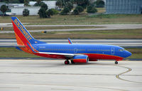N483WN @ TPA - Southwest B737 taxies for departure from Tampa - by Terry Fletcher