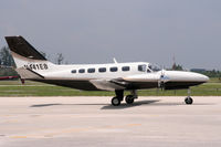 N441EB @ KLNA - Cessna 441 at Lantana, FL - by Steve Hambleton