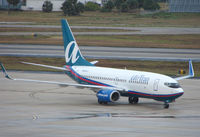 N284AT @ TPA - Air Tran B737 taxies on to stand at Tampa - by Terry Fletcher