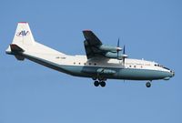 UR-CBF @ VIE - Aerovis An-12 - by Luigi