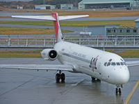 JA8279 @ RJSA - MD87/JAL/Misawa-Aomori - by Ian Woodcock