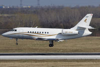 OE-HVA @ VIE - Comtel Air / Dassault Falcon 2000 - by Juergen Postl