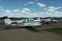 N334DH @ YQH - On the ramp at Watson Lake with Snowbird jet - by Dale Hemman