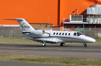 G-HCSA @ EGGW - Cessna 525A at Luton in March 2008 - by Terry Fletcher