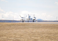 N503TS @ KAPA - Takeoff on 17L. - by Bluedharma