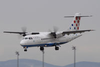 9A-CTS @ VIE - Aérospatiale ATR-42 - by Juergen Postl