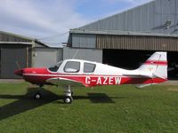 G-AZEW @ EGNF - Smart Beagle Pup at Netherthorpe - by Simon Palmer