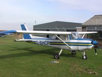G-BHCP @ EGNF - Cessna F152 at the friendly airfield of Netherthorpe - by Simon Palmer