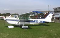G-BNST @ EGNF - Cessna 172 at Netherthorpe - by Simon Palmer