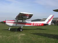 G-BOBV @ EGNF - Reims Cessna F150M at Netherthorpe - by Simon Palmer