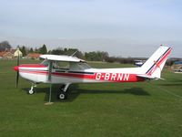 G-BRNN @ EGNF - Cessna 152 at Netherthorpe - by Simon Palmer