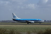 PH-BDA @ EHAM - Just after landing on the Polderbaan at Schiphol - by Jan Bekker